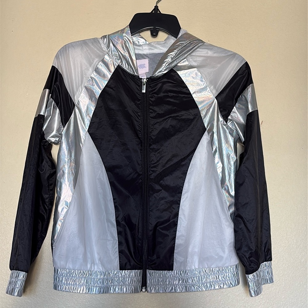 Justice wind breaker/bomber jacket.